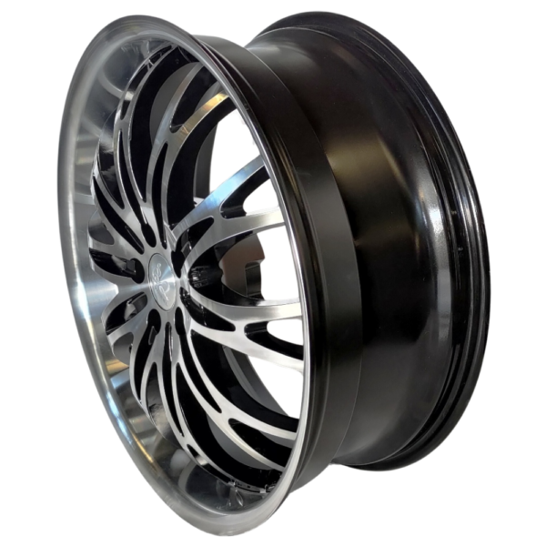 G2 G2-88 22x8.5 Gloss Black with Machine Face