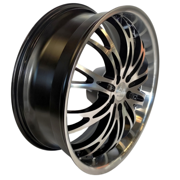 G2 G2-88 22x8.5 Gloss Black with Machine Face