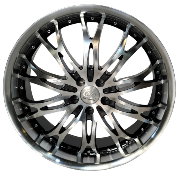 G2 G2-88 22x8.5 Gloss Black with Machine Face