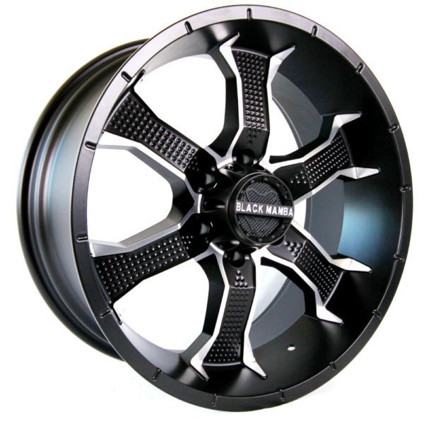 Black Mamba M-29 18x9 Gloss Black With Milling