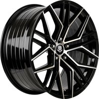 V8 Wheels V-46 V46 Gloss Black Machine Face 1