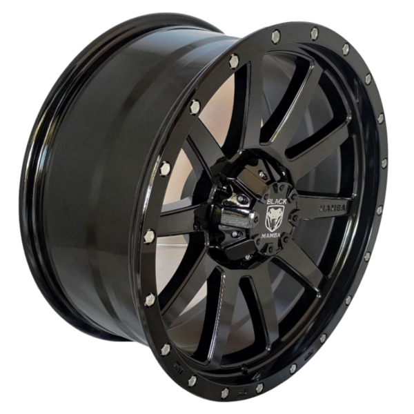 Black Mamba M-12 17x9 Gloss Black