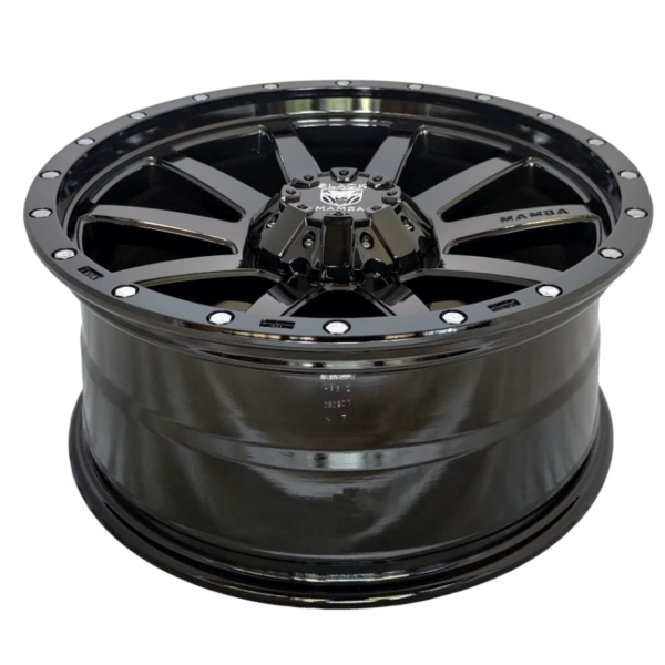 Black Mamba M-12 17x9 Gloss Black