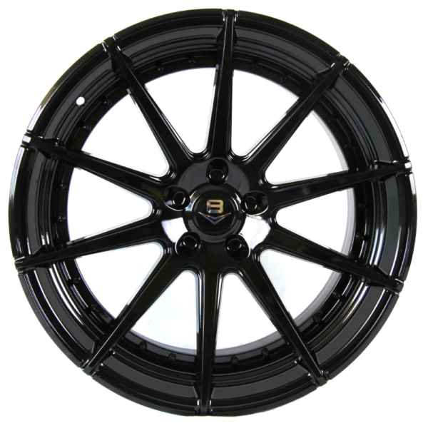 V8 V-15 20x8.5 Gloss Black